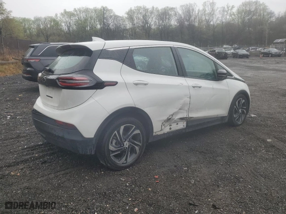 2023 Chevrolet Bolt EV 2LT with VIN 1G1FX6S05P4161512, listed as a Copart auction lot 51911805 with 37,885 mi miles and Non Repairable. Bid and sale history available at carsss.com. Image 3.