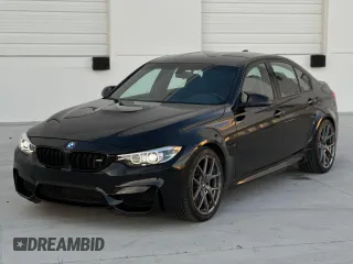 2018 BMW M3 with VIN WBS8M9C51J5K99949, listed as a Copart auction lot 42874973 with 44,383 mi miles. Bid and sale history available at carsss.com. Image 2.
