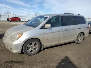 2008 Honda Odyssey Touring with VIN 5FNRL38828B507991, listed as a Copart auction lot 48154005 with 500,195 mi miles and Clean Title. Bid and sale history available at carsss.com. Image 1.