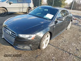 2014 Audi S5 Premium Plus with VIN WAUCGAFR1EA042566, listed as a IAAI auction lot 41632080 with 116,224 mi miles. Bid and sale history available at carsss.com. Image 2.