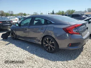 2020 Honda Civic Sedan Sport with VIN 2HGFC2F83LH549252, listed as a Copart auction lot 54239675 with Not Provided miles and Salvage Title. Bid and sale history available at carsss.com. Image 2.