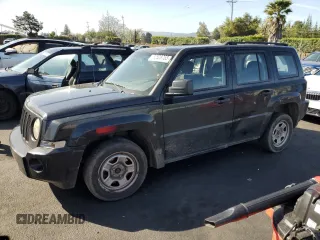2010 Jeep Patriot Sport with VIN 1J4NF2GB9AD518345, listed as a Copart auction lot 52528755 with 175,193 mi miles and Salvage Title. Bid and sale history available at carsss.com. Image 1.