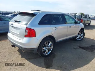 2013 Ford Edge SEL with VIN 2FMDK3JC8DBB01843, listed as a IAAI auction lot 42034502 with 165,671 mi miles. Bid and sale history available at carsss.com. Image 4.