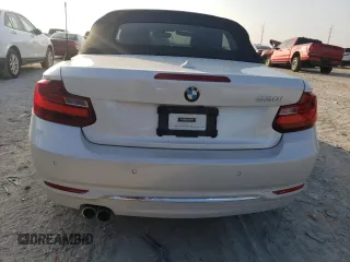 2017 BMW 2 Series 230i with VIN WBA2K9C31HV950554, listed as a Copart auction lot 44006705 with Not provided miles and Salvage title. Bid and sale history available at DreamBid. Image 6.