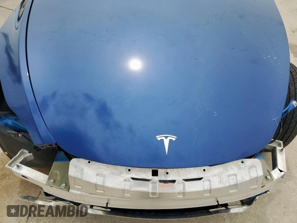 2024 Tesla Model Y Long Range with VIN 7SAYGDEE2RF986014, listed as a Copart auction lot 55791145 with 12,344 mi miles and Salvage title. Bid and sale history available at DreamBid. Image 12.