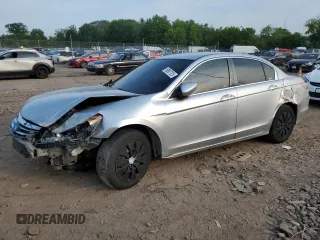 2011 Honda Accord LX z VIN 1HGCP2F30BA091422, wystawiony jako Copart lot #59997725 z przebiegiem Nie podano mil oraz Szkoda całkowita • Salvage title. Historia ofert i sprzedaży dostępna na DreamBid. Obrazek 1.