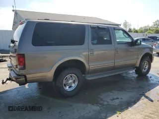 2005 Ford Excursion Eddie Bauer z VIN 1FMNU45S45EB52638, wystawiony jako Copart lot #56844915 z przebiegiem 213 252 mil mil oraz Nie do naprawy • Non repairable. Historia ofert i sprzedaży dostępna na DreamBid. Obrazek 3.