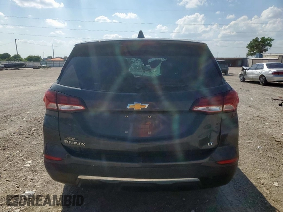 2023 Chevrolet Equinox LT with VIN 3GNAXKEG2PS175376, listed as a Copart auction lot 58244925 with 41,710 mi miles and Salvage title. Bid and sale history available at DreamBid. Image 6.