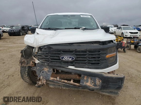 2024 Ford F-150 XL с VIN 1FTFW1L53RKD67420, выставлен на аукционе Copart как лот 42970545 с пробегом 32 624 миль миль и Списание • Salvage title. История ставок и продаж доступна на DreamBid. Изображение 5.