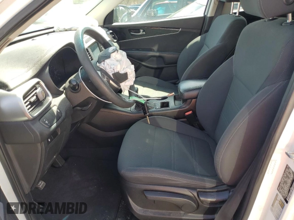 2020 Kia Sorento LX with VIN 5XYPG4A3XLG711889, listed as a Copart auction lot 49222015 with 23,435 mi miles and Salvage Title. Bid and sale history available at carsss.com. Image 7.