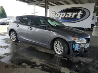 2013 Lexus CT 200h with VIN JTHKD5BH3D2163117, listed as a Copart auction lot 59943965 with 113,934 mi miles and Salvage title. Bid and sale history available at DreamBid. Image 4.