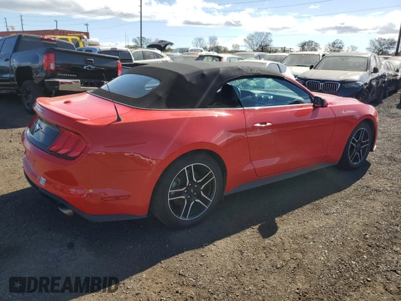 2023 Ford Mustang EcoBoost с VIN 1FATP8UHXP5110760, выставлен на аукционе Copart как лот 60175505 с пробегом 32 330 миль миль и Чистый • Clean title. История ставок и продаж доступна на DreamBid. Изображение 3.