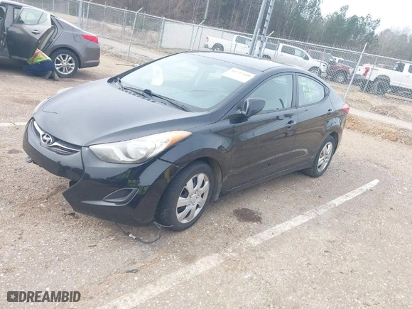 2011 Hyundai Elantra GLS PZEV with VIN 5NPDH4AEXBH019561, listed as a IAAI auction lot 41727109 with 84,982 mi miles. Bid and sale history available at carsss.com. Image 2.