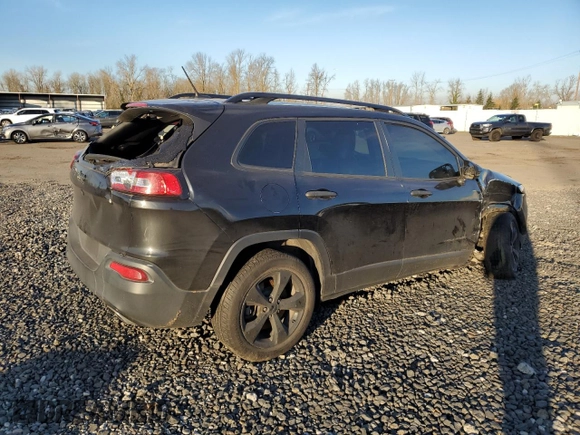 2016 Jeep Cherokee Altitude with VIN 1C4PJLASXGW336386, listed as a Copart auction lot 89150355 with 95,744 mi miles and Salvage title. Bid and sale history available at DreamBid. Image 3.