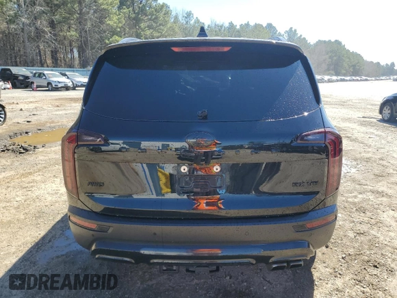 2020 Kia Telluride SX with VIN 5XYP5DHC0LG032953, listed as a Copart auction lot 47104845 with 231,927 mi miles and Salvage Title. Bid and sale history available at DreamBid. Image 6.