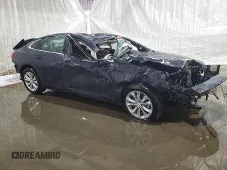 2025 Chevrolet Malibu LT with VIN 1G1ZD5ST1SF143533, listed as a Copart auction lot 53719735 with 2,943 mi miles and Salvage Title. Bid and sale history available at DreamBid. Image 4.