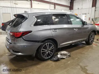 2020 Infiniti QX60 LUXE with VIN 5N1DL0MM4LC530900, listed as a Copart auction lot 49983025 with 0 mi miles and Non Repairable. Bid and sale history available at carsss.com. Image 3.