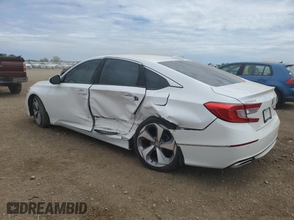 2019 Honda Accord Touring with VIN 1HGCV2F95KA017133, listed as a Copart auction lot 58395635 with 55,637 mi miles and Salvage title. Bid and sale history available at DreamBid. Image 2.
