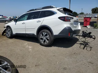 2021 Subaru Outback Touring XT with VIN 4S4BTGPD6M3197029, listed as a Copart auction lot 55700654 with Not provided miles and Non repairable. Bid and sale history available at DreamBid. Image 2.