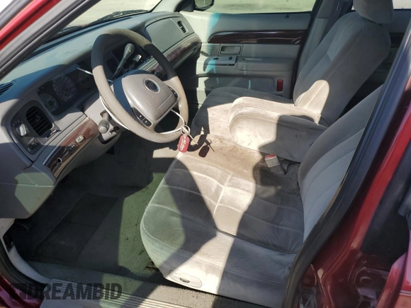 2003 Mercury Grand Marquis GS Convenience with VIN 2MEFM74W83X643500, listed as a Copart auction lot 54777175 with 226,423 mi miles and Salvage Title. Bid and sale history available at DreamBid. Image 7.