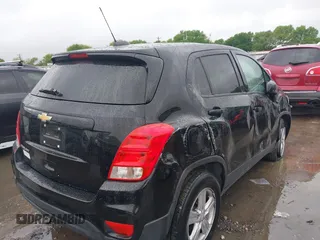2019 Chevrolet Trax LS with VIN 3GNCJNSB7KL357677, listed as a IAAI auction lot 41897552 with 96,323 mi miles and . Bid and sale history available at DreamBid. Image 4.