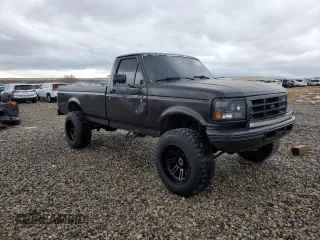 1995 Ford F-250 with VIN 2FTHF26F8SCA70723, listed as a Copart auction lot 86729074 with 206,050 mi miles and Salvage Title. Bid and sale history available at carsss.com. Image 4.