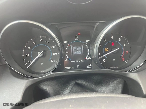2016 Jaguar XF 35t Premium with VIN SAJBD4BV9GCY06832, listed as a Copart auction lot 43858405 with 59,691 mi miles and Clean Title. Bid and sale history available at carsss.com. Image 8.