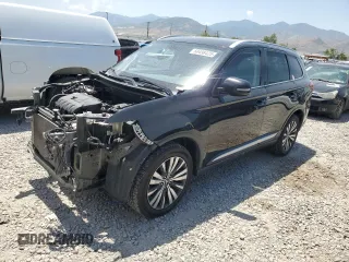 2019 Mitsubishi Outlander ES with VIN JA4AZ3A35KZ041334, listed as a Copart auction lot 60498425 with 153,592 mi miles and Salvage title. Bid and sale history available at DreamBid. Image 1.