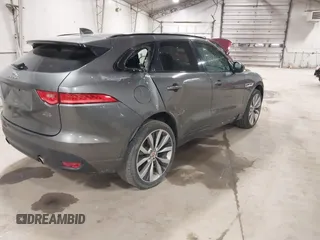 2017 Jaguar F-Pace 35t R-Sport with VIN SADCL2BVXHA093130, listed as a IAAI auction lot 41876512 with 75,074 mi miles and . Bid and sale history available at DreamBid. Image 4.