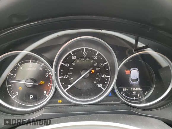 2022 Mazda CX-9 Touring with VIN JM3TCBCYXN0619317, listed as a Copart auction lot 58264755 with 139,478 mi miles and Salvage title. Bid and sale history available at DreamBid. Image 9.