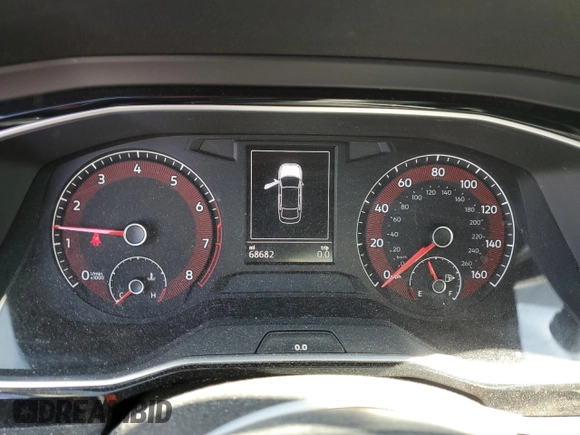 2020 Volkswagen Jetta S with VIN 3VWCB7BU3LM021519, listed as a Copart auction lot 59974425 with 68,682 mi miles and Salvage title. Bid and sale history available at DreamBid. Image 9.
