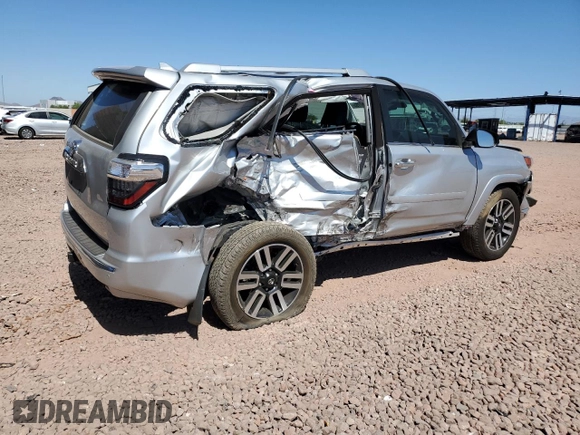 2023 Toyota 4Runner Limited z VIN JTEKU5JR6P6171989, wystawiony jako Copart lot #57337795 z przebiegiem 14 908 mil mil oraz Szkoda całkowita • Salvage title. Historia ofert i sprzedaży dostępna na DreamBid. Obrazek 3.