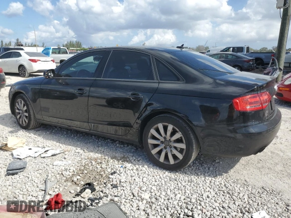 2012 Audi A4 2.0T Premium with VIN WAUAFAFL9CN020505, listed as a Copart auction lot 43136145 with 115,489 mi miles and Salvage Title. Bid and sale history available at carsss.com. Image 2.