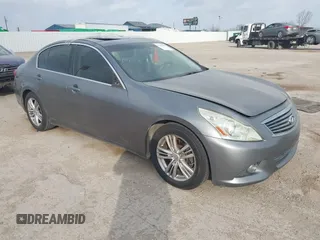 2012 Infiniti G37 Journey with VIN JN1CV6AP0CM620084, listed as a IAAI auction lot 41785352 with 108,836 mi miles. Bid and sale history available at carsss.com. Image 1.