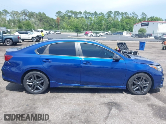 2021 Kia Forte GT-Line with VIN 3KPF34AD5ME280232, listed as a IAAI auction lot 42469251 with 33,275 mi miles and . Bid and sale history available at DreamBid. Image 12.