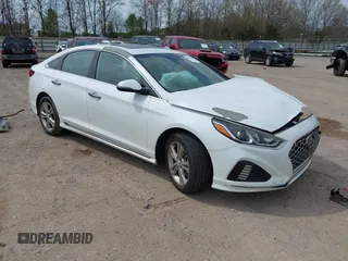 2018 Hyundai Sonata SEL with VIN 5NPE34AF0JH642116, listed as a IAAI auction lot 41942709 with 52,621 mi miles and . Bid and sale history available at carsss.com. Image 1.