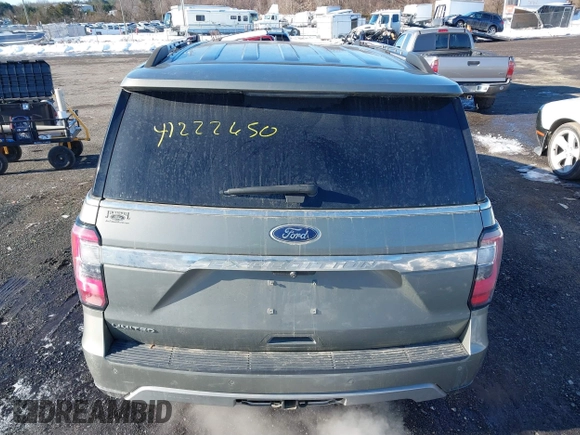 2019 Ford Expedition Limited with VIN 1FMJU2AT8KEA33195, listed as a IAAI auction lot 41222650 with 76,729 mi miles. Bid and sale history available at carsss.com. Image 16.