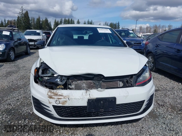 2017 Volkswagen GTI S z VIN 3VW447AU3HM041888, wystawiony jako IAAI lot #41828186 z przebiegiem 53 307 mil mil oraz . Historia ofert i sprzedaży dostępna na DreamBid. Obrazek 6.