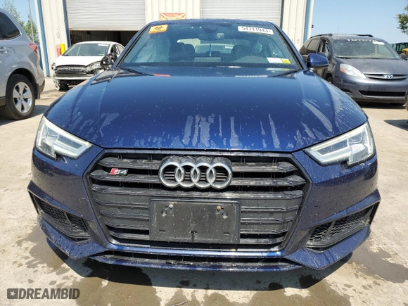 2018 Audi S4 Premium Plus with VIN WAUB4AF49JA099438, listed as a Copart auction lot 54711943 with 80,603 mi miles. Bid and sale history available at carsss.com. Image 5.