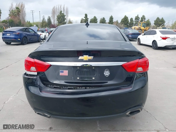 2020 Chevrolet Impala Premier with VIN 2G1105S39L9100187, listed as a IAAI auction lot 41885910 with 106,466 mi miles. Bid and sale history available at carsss.com. Image 17.