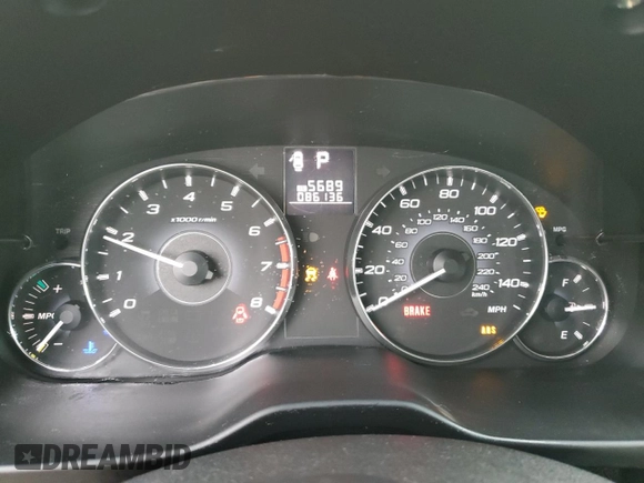 2011 Subaru Legacy Limited Power Moon with VIN 4S3BMBK62B3255213, listed as a Copart auction lot 56696335 with 86,136 mi miles and Non repairable. Bid and sale history available at DreamBid. Image 9.
