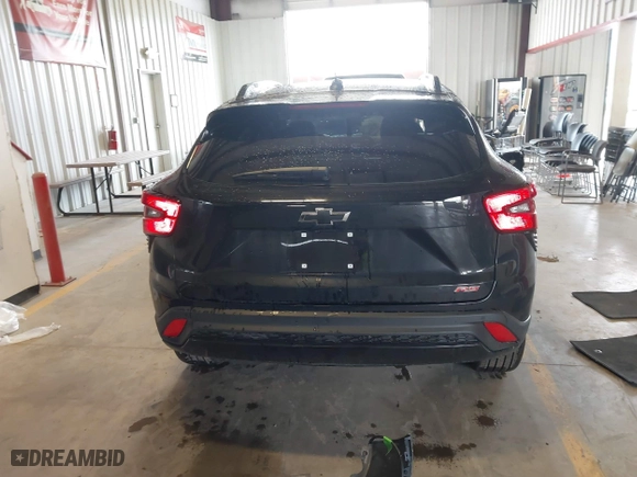 2025 Chevrolet Trax 2RS with VIN KL77LJEP6SC128436, listed as a IAAI auction lot 41706172 with 3,391 mi miles. Bid and sale history available at carsss.com. Image 17.