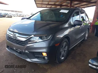 2019 Honda Odyssey EX z VIN 5FNRL6H55KB029225, wystawiony jako IAAI lot #42414004 z przebiegiem 71 265 mil mil oraz . Historia ofert i sprzedaży dostępna na DreamBid. Obrazek 17.