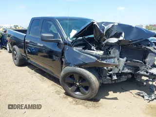 2018 Ram 1500 Tradesman with VIN 1C6RR6FTXJS100752, listed as a IAAI auction lot 42283635 with 91,347 mi miles and . Bid and sale history available at DreamBid. Image 1.