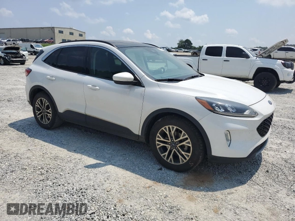 2020 Ford Escape SEL with VIN 1FMCU0H65LUC76743, listed as a Copart auction lot 59478105 with 125,277 mi miles and Salvage title. Bid and sale history available at DreamBid. Image 4.