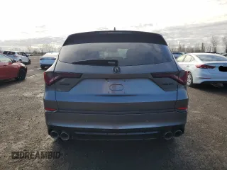 2023 Acura MDX Type S w/Advance Package with VIN 5J8YD8H88PL800104, listed as a Copart auction lot 50772144 with 0 mi miles. Bid and sale history available at carsss.com. Image 6.