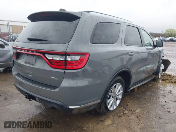2023 Dodge Durango SXT z VIN 1C4RDHAG9PC569511, wystawiony jako IAAI lot #41952170 z przebiegiem 55 653 mil mil oraz . Historia ofert i sprzedaży dostępna na DreamBid. Obrazek 4.