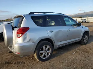 2007 Toyota RAV4 Limited with VIN JTMZK31V275005694, listed as a Copart auction lot 45049385 with 230,789 mi miles and Salvage Title. Bid and sale history available at carsss.com. Image 3.