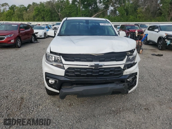 2022 Chevrolet Colorado 2WD LT with VIN 1GCGSCEA7N1153522, listed as a Copart auction lot 51388125 with 33,572 mi miles and Salvage title. Bid and sale history available at DreamBid. Image 5.