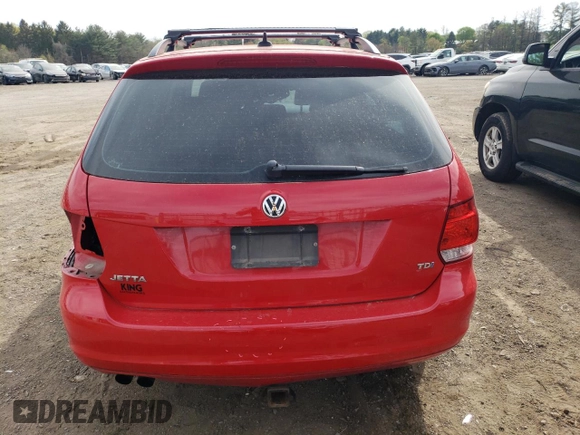 2012 Volkswagen Jetta TDI w/Sunroof & Nav with VIN 3VWPL7AJ3CM688015, listed as a Copart auction lot 53224235 with 65,332 mi miles and Salvage title. Bid and sale history available at DreamBid. Image 6.